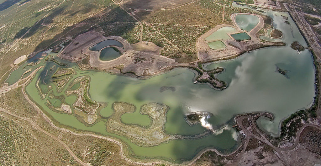 The Best Bass Fishing view of the lakes at La Perla