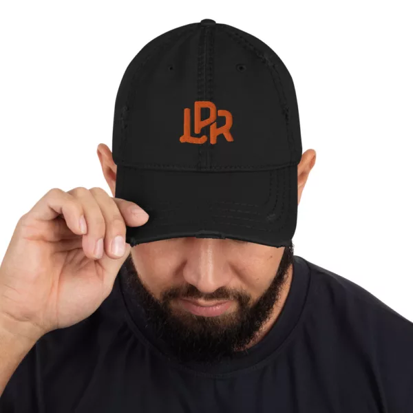 Rugged Style: Distressed La Perla Ranch Dad Hat