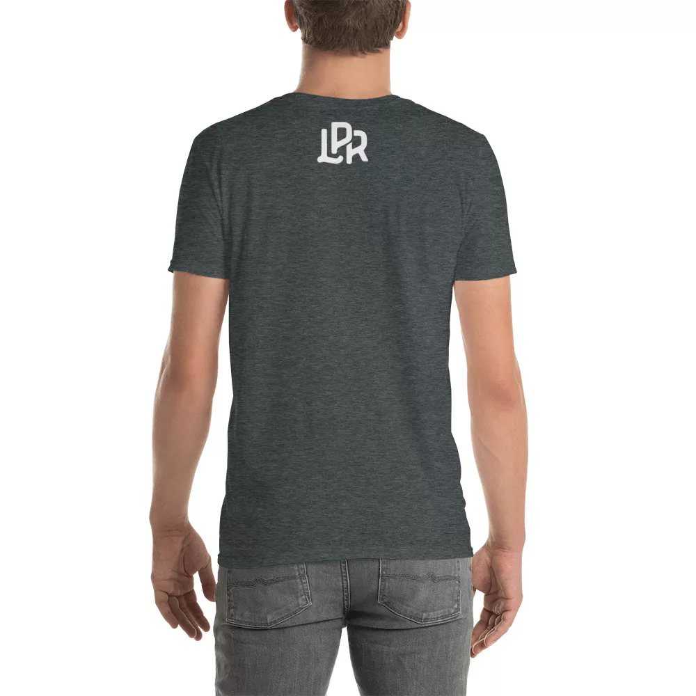 NfTXRI9M unisex basic softstyle t shirt dark heather back 61c1141998d25 La Perla Ranch Short-Sleeve Unisex T-Shirt - Image 7