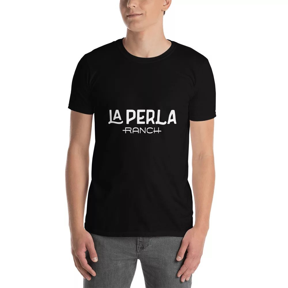 SwiOOYeW unisex basic softstyle t shirt black front 61c1141996ca4 La Perla Ranch Short-Sleeve Unisex T-Shirt