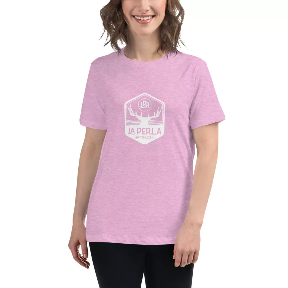 TXgsfFtM womens relaxed t shirt heather prism lilac front 61c4f7777985b La Perla Ranch Women's Relaxed T-Shirt - Image 7