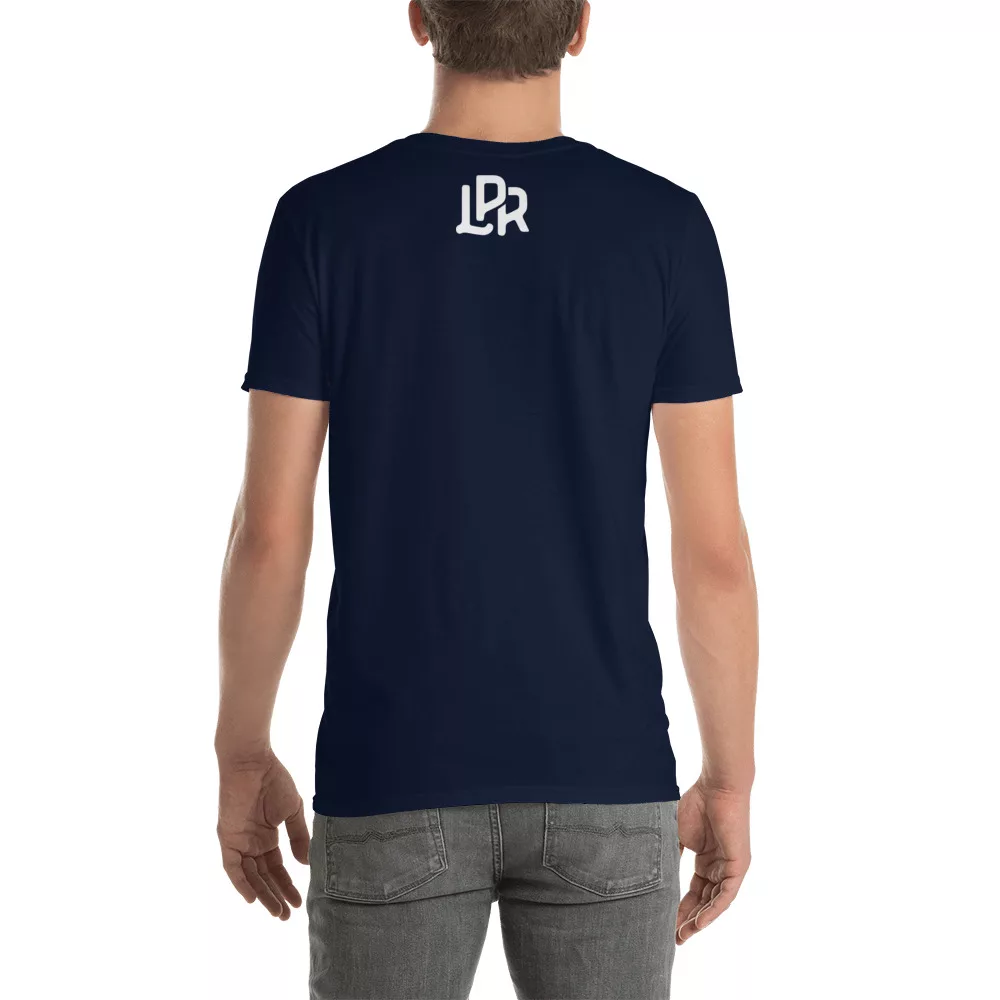 eBgDNxSB unisex basic softstyle t shirt navy back 61c1141998214 La Perla Ranch Short-Sleeve Unisex T-Shirt - Image 5