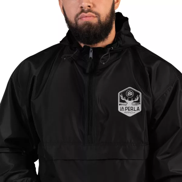 La Perla Ranch Embroidered Champion Packable Jacket